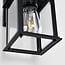 Rustic outdoor wall light Sammy - black