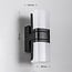 Adjustable outdoor wall light Bobby - black with integrated LED