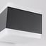 Modern outdoor wall light Mikki - black with integrated LED