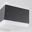 Modern outdoor wall light Mikki - black