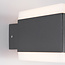 Modern outdoor wall light Mikki - black