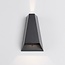 Designer outdoor wall light Quinn - black with integrated LED