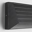 Industrial outdoor wall light Jane - black with integrated LED