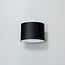 Outdoor wall light Faye - black with integrated LED