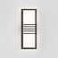 Outdoor wall light Jean - black with integrated LED