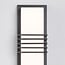Outdoor wall light Jean - black with integrated LED