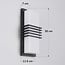 Outdoor wall light Jean - black with integrated LED