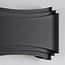 Modern outdoor wall light Ann - black with integrated LED