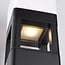 Industrial outdoor wall light Terry - black with integrated LED
