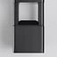 Industrial outdoor wall light Terry - black with integrated LED