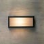 Calvin black outdoor wall light