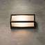 Calvin black outdoor wall light