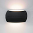 Modern outdoor wall light Ruby - black