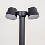 Adjustable standing outdoor lamp Penny - Black