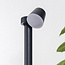 Adjustable outdoor floor lamp Cooper - black with integrated LED