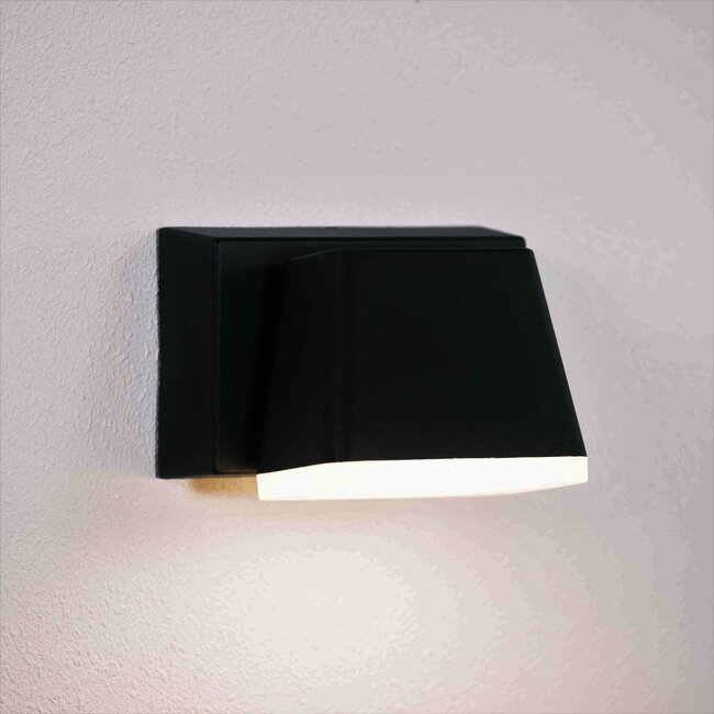 Industrial outdoor wall light Chester - black