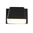 Outdoor wall light Chester - black, adjustable