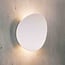 Designer outdoor wall light Ozzy - white with integrated LED