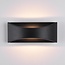 Industrial outdoor wall light Bremen - black