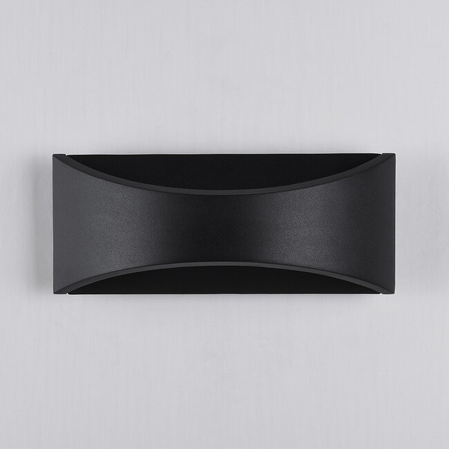 Bremen Industrial outdoor wall light - Black