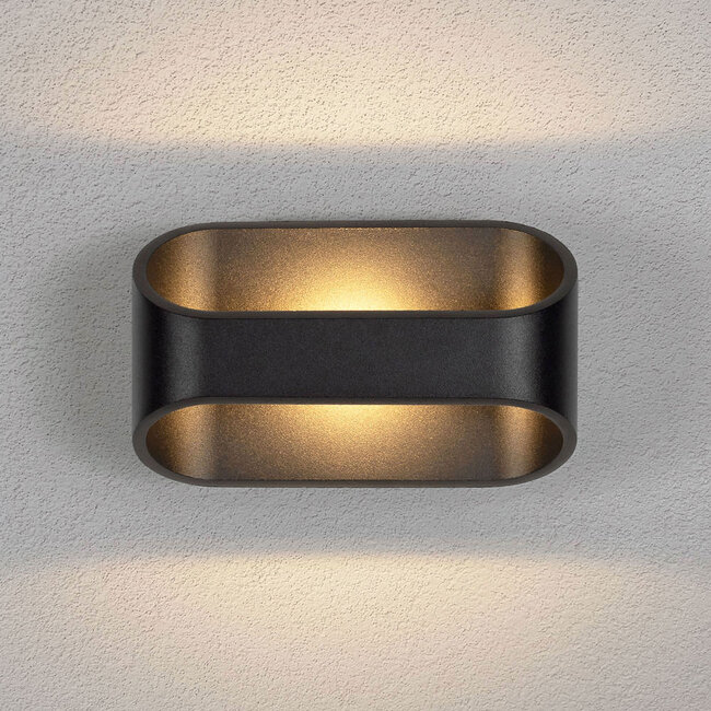 Modern wall light Essen - black