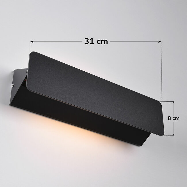 Adjustable wall lamp Munich - Black