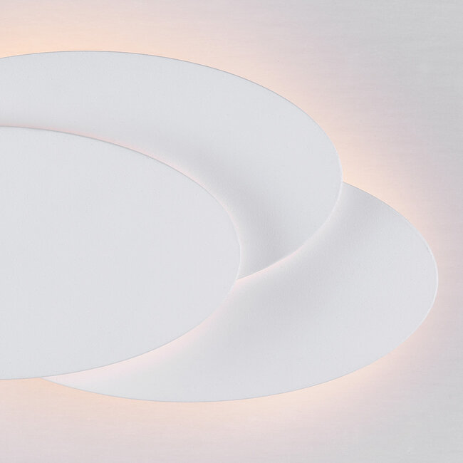 Designer wall lamp Haarlem in white