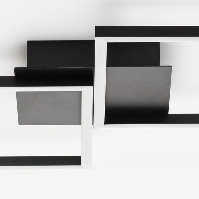 Designer ceiling light with integrated dimmable LED - Luxton