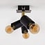 Modern ceiling lamp Kelby with 3 spotlights