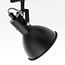 2-light designer ceiling spotlight Alexandria in black and gold