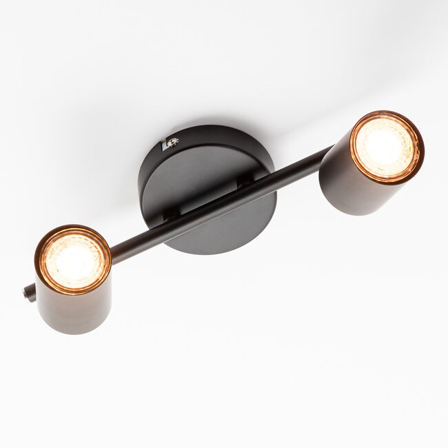Modern ceiling light, 2-light - Mitch