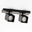 Industrial ceiling light Cal 2-light - square