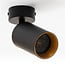 Modern ceiling spotlight Nala - black and gold