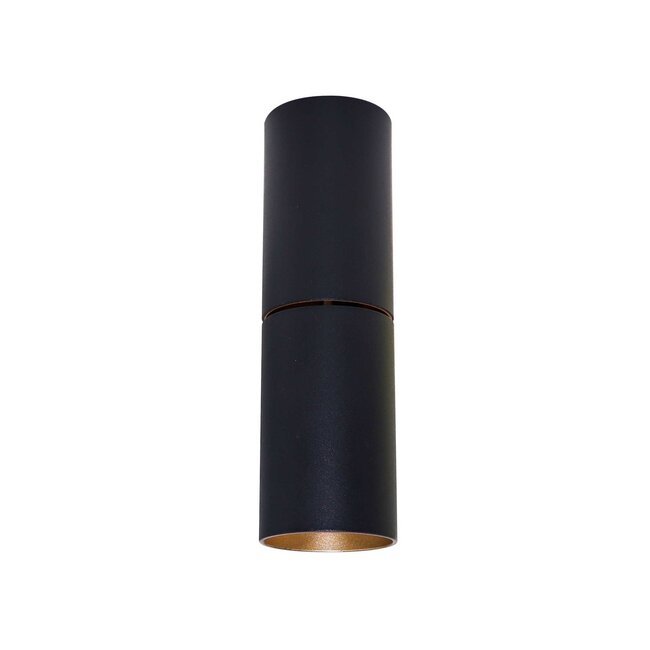 Modern wall lamp Pam in black and gold