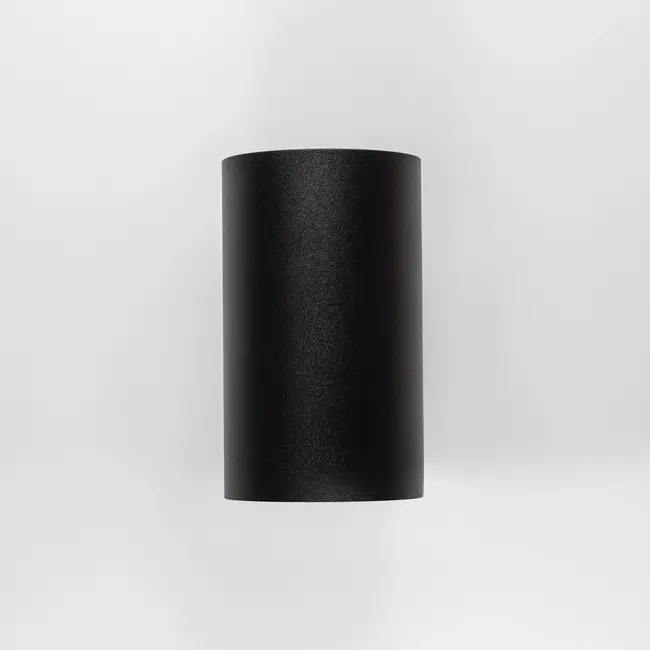 Modern wall lamp Meg in black with gold interior