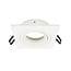 Modern white adjustable recessed spotlight Neo