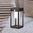 Modern solar floor lamp black with sensor - Sparky