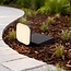 Modern solar outdoor lamp black - Helena