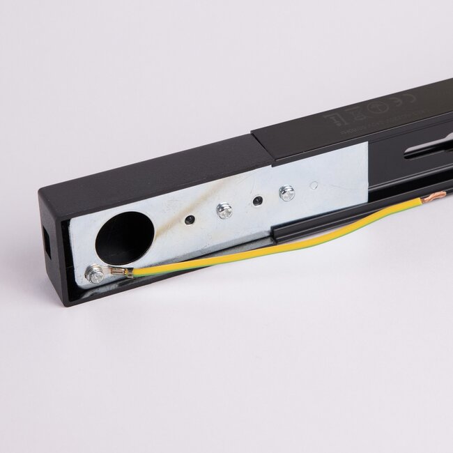 Single-phase track 100 cm - black