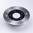 Solar ground spotlight Sunny - silver with integrated LED