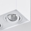 Timmy 2-light designer spotlight, white