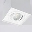 Carl designer spotlight, adjustable, white