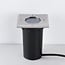Modern outdoor ground spotlight - Square Mole