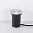Modern outdoor ground spotlight - Round Mole