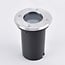 Modern outdoor ground spotlight - Round Mole
