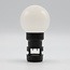 Festoon bulb - 1W milk white shade (no E27 fitting)