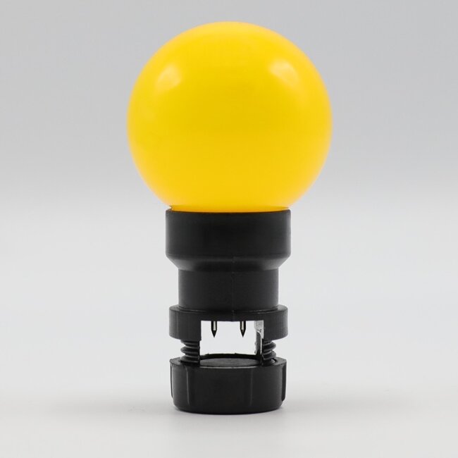 Prickly lamp - Yellow (no E27 fitting)