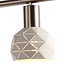 Modern 5-light pendant lamp Alabaster in white