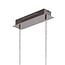Modern 5-light pendant lamp Alabaster in white