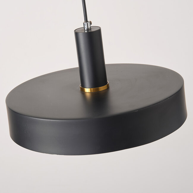 Modern pendant lamp Bijou, matte-black